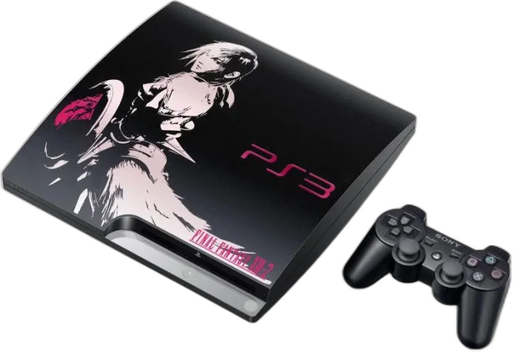  Sony PlayStation 3 Slim Final Fantasy XIII-2 Black Console