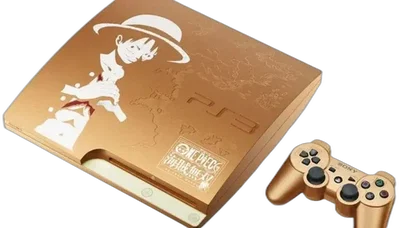 Sony PlayStation 3 Slim One Piece Kaisoku Musou Gold Edition Console