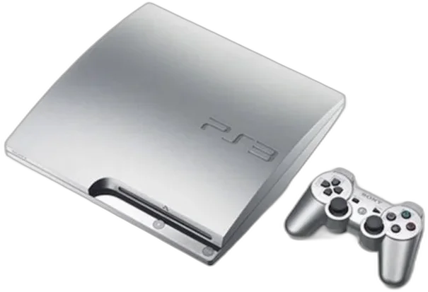  Sony PlayStation 3 Slim Silver Console