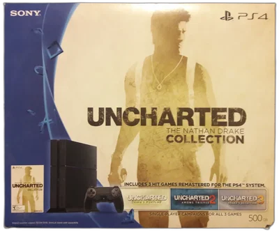 Sony PlayStation 4 Uncharted The Nathan Drake Collection Uncharted 4 Voucher Bundle