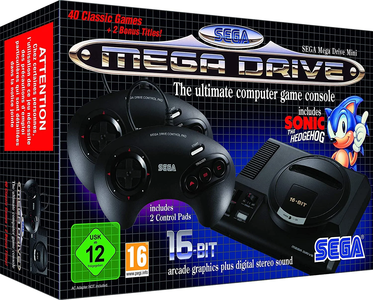  Sega Mega Drive Mini Console [EU]