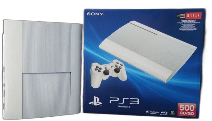  Sony PlayStation 3 Super Slim White Console [NA]
