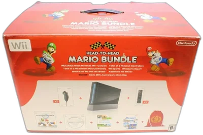 Nintendo Wii Mario Kart Head to Head Bundle