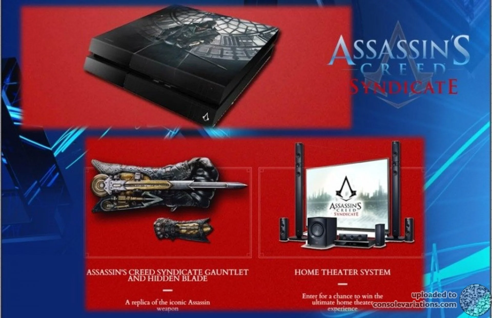  Sony PlayStation 4 Assasin&#039;s Creed Syndicate Console
