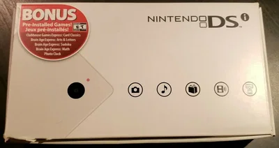 Nintendo DSI  White Console 5 Games Included Bundle