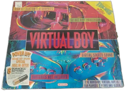 Nintendo Virtual Boy Duracell Mail-In Console Bundle