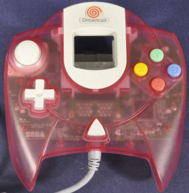  Sega Dreamcast Passion Pink Controller