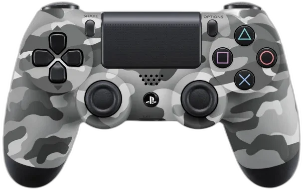  Sony PlayStation 4 Grey Camouflage Controller
