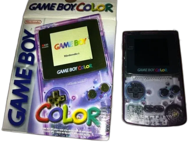 The Atomic Purple Game Boy Color / gif :: game boy :: consoles