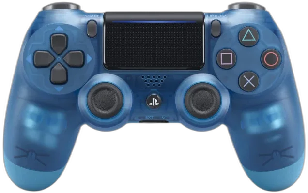  Sony PlayStation 4 Crystal Blue Controller