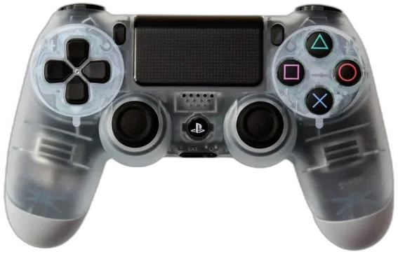  Sony PlayStation 4 Crystal Clear Controller