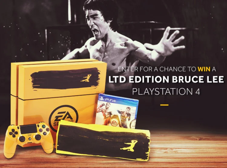  Sony PlayStation 4 EA Sports Bruce Lee Console