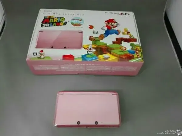 Consolevariations - Nintendo 3DS Pearl Pink Super Mario 3D Land