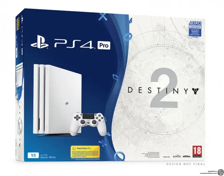 未開封　PS4 Pro ホワイト Consolevariations - Sony PlayStation 4 Pro Glacier White Console