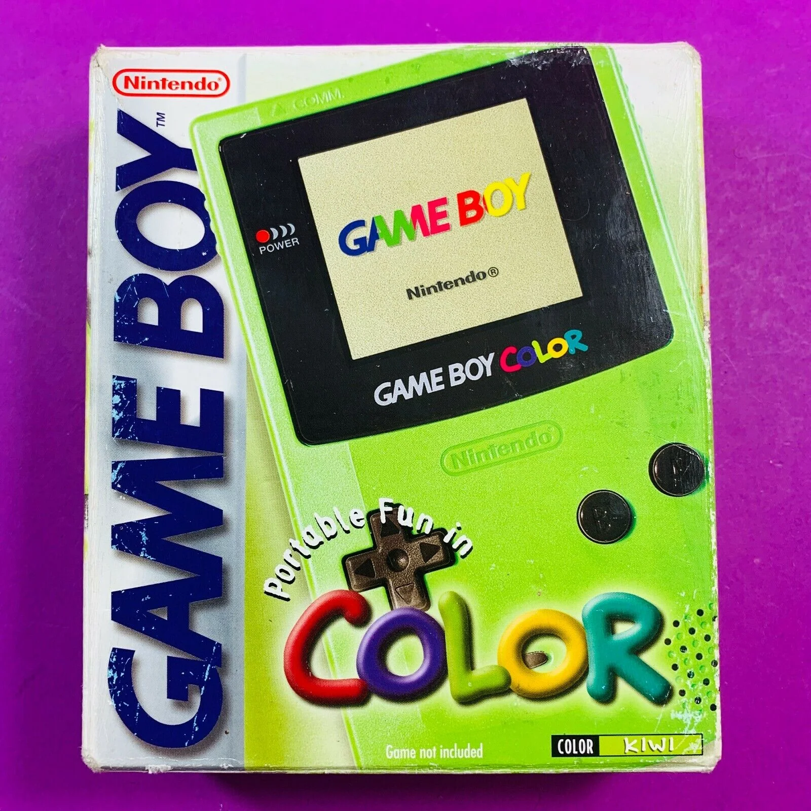  Nintendo Game Boy Color Kiwi Color Console [AUS]