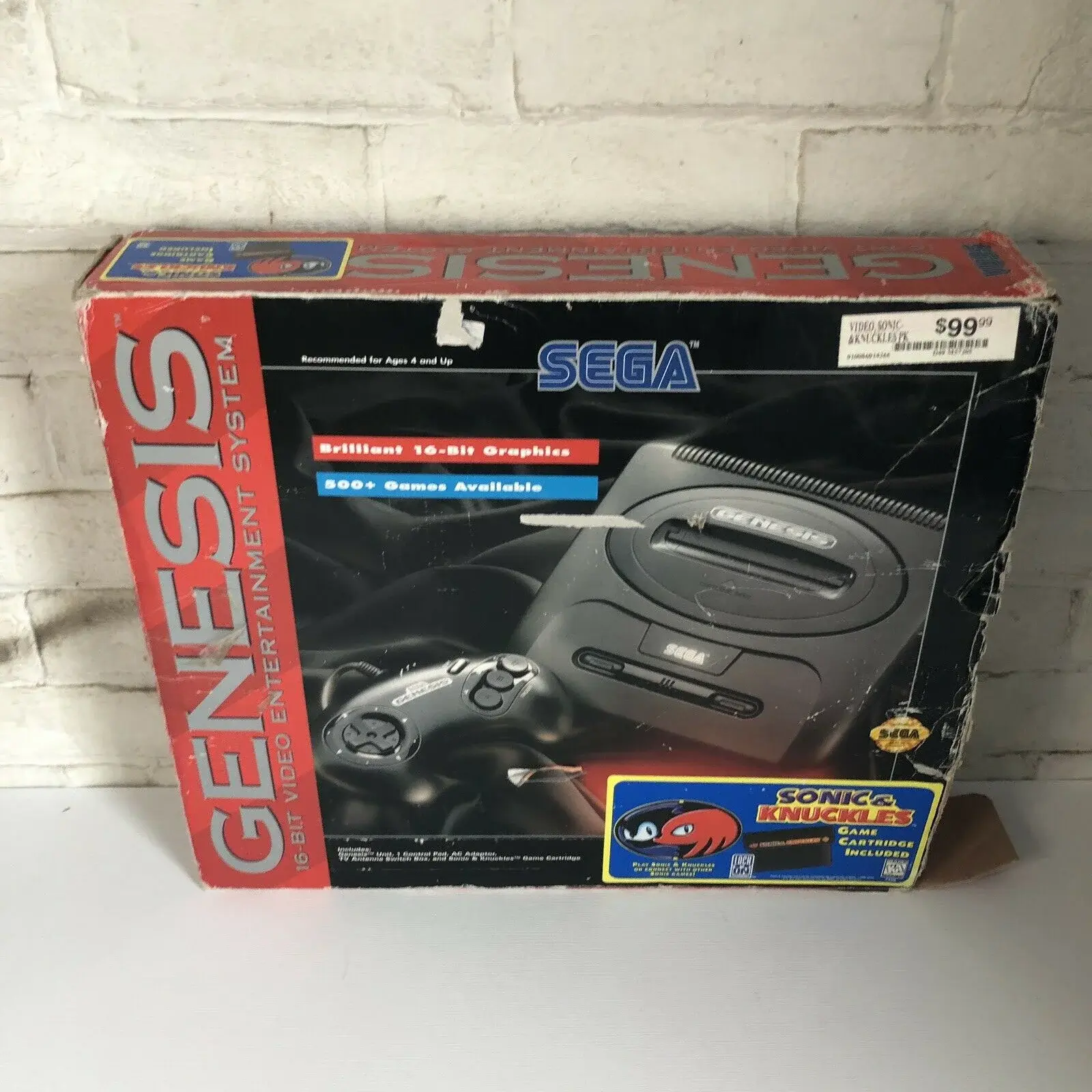 Consolevariations - Sega Genesis Model 2 Sonic & Knuckles Bundle