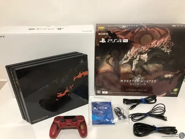 Consolevariations - Sony PlayStation 4 Pro Monster Hunter World