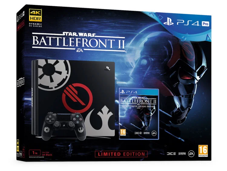 Sony PlayStation 4 Pro Star Wars Battlefront II Console