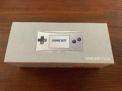 Nintendo Game Boy Micro Silver Console [EU]