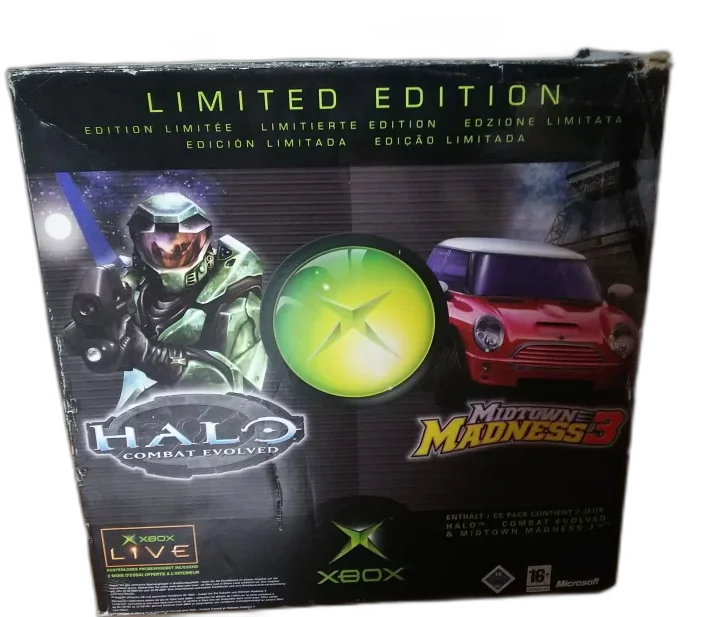 Microsoft Xbox Pack Halo and Midtown Madness 3 Bundle