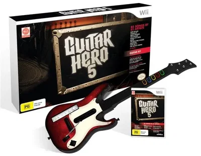 Activision Wii Guitar Hero 5 Guitar