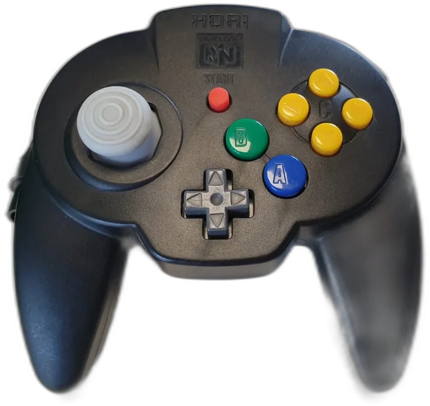  Hori Nintendo 64 Black Controller