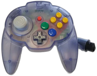 Hori Nintendo 64 Clear/Purple Controller
