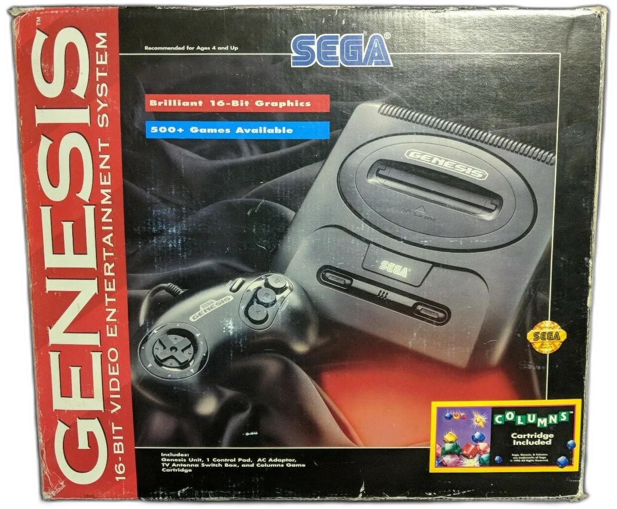  Sega Genesis Model 2 Columns Bundle