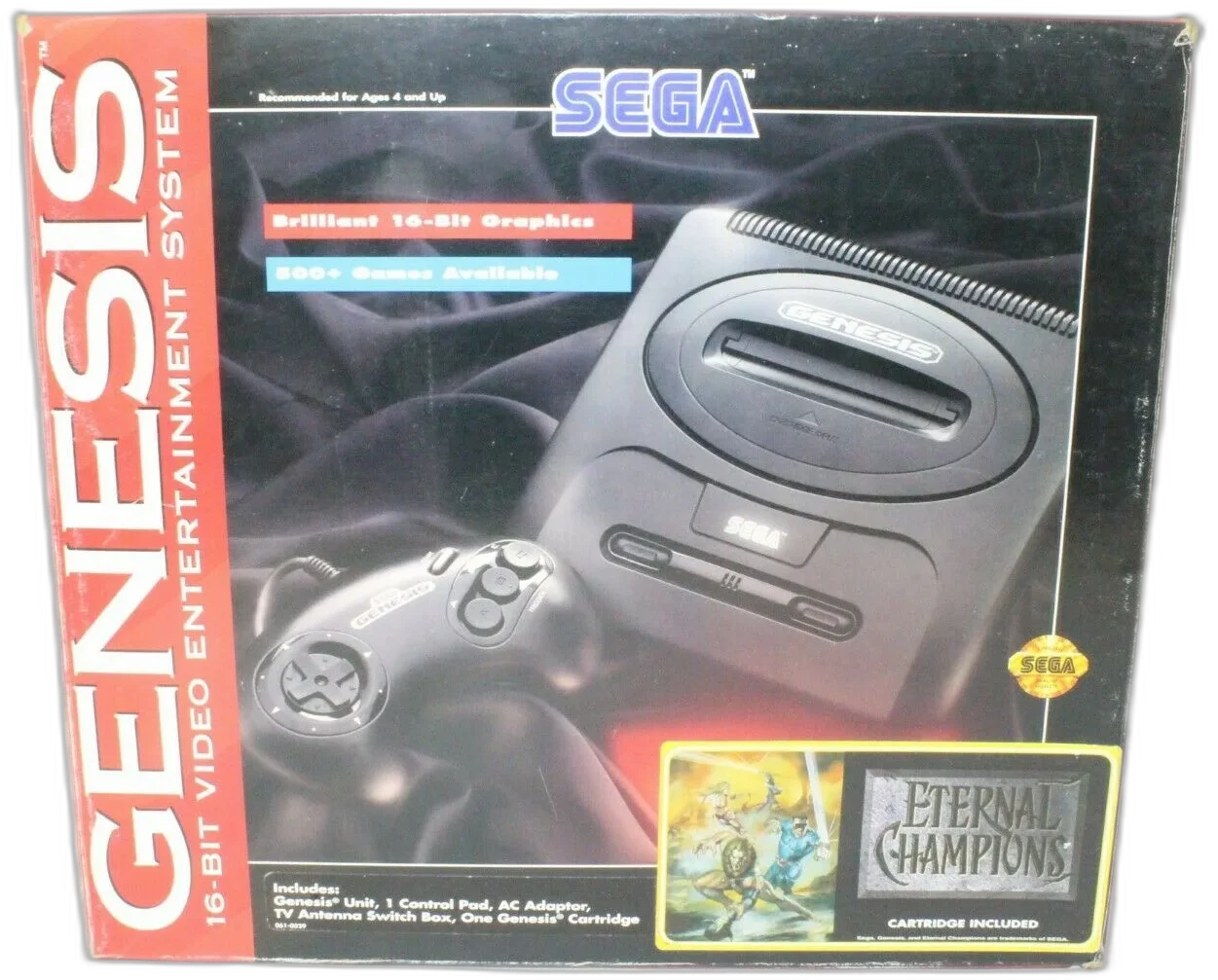  Sega Genesis Model 2 Eternal Champions Bundle