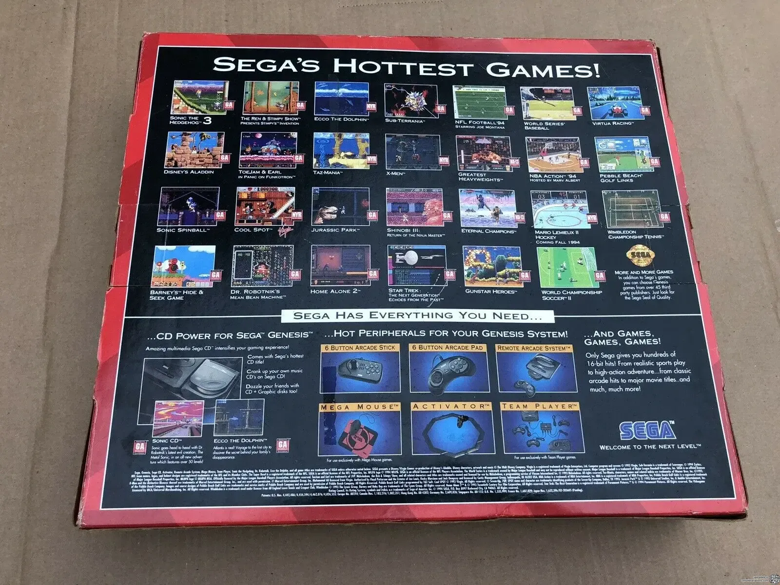 Consolevariations - Sega Genesis Model 2 6-Pak Bundle