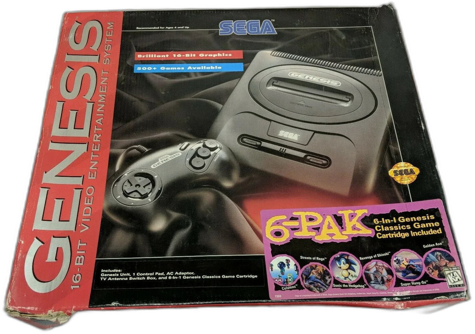  Sega Genesis Model 2 6-Pak Bundle 2