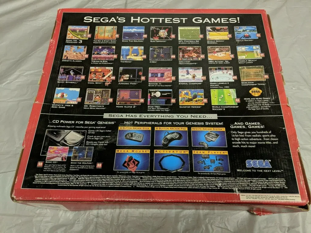 Consolevariations - Sega Genesis Model 2 6-Pak Bundle 2
