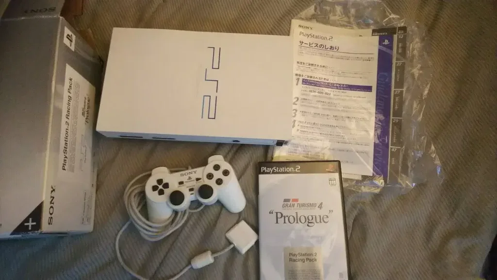 Consolevariations - Sony Playstation 2 Ceramic White Gran Turismo