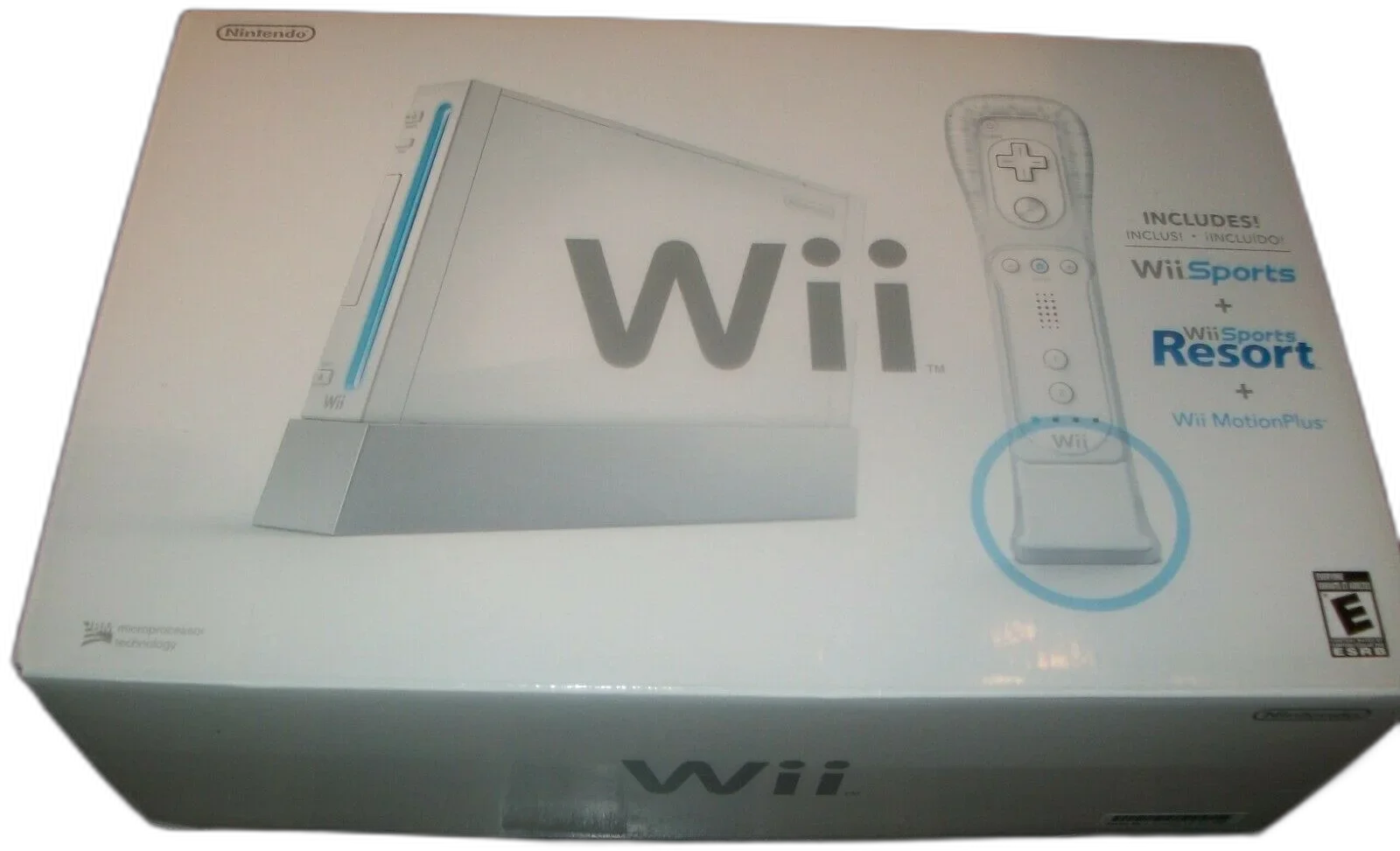 Nintendo Wii White Sports Motion Plus Bundle