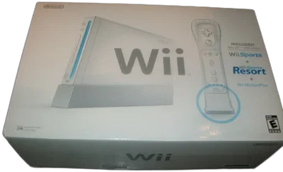 Nintendo Wii White Sports Motion Plus Bundle