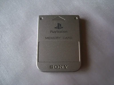 Sony PlayStation 10 Million Silver Memory Card