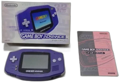  Nintendo Game Boy Advance Indigo Console [JP]