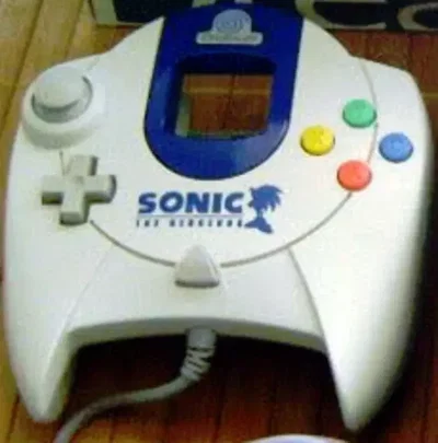 Sega Dreamcast Sonic 10th Anniversary Controller