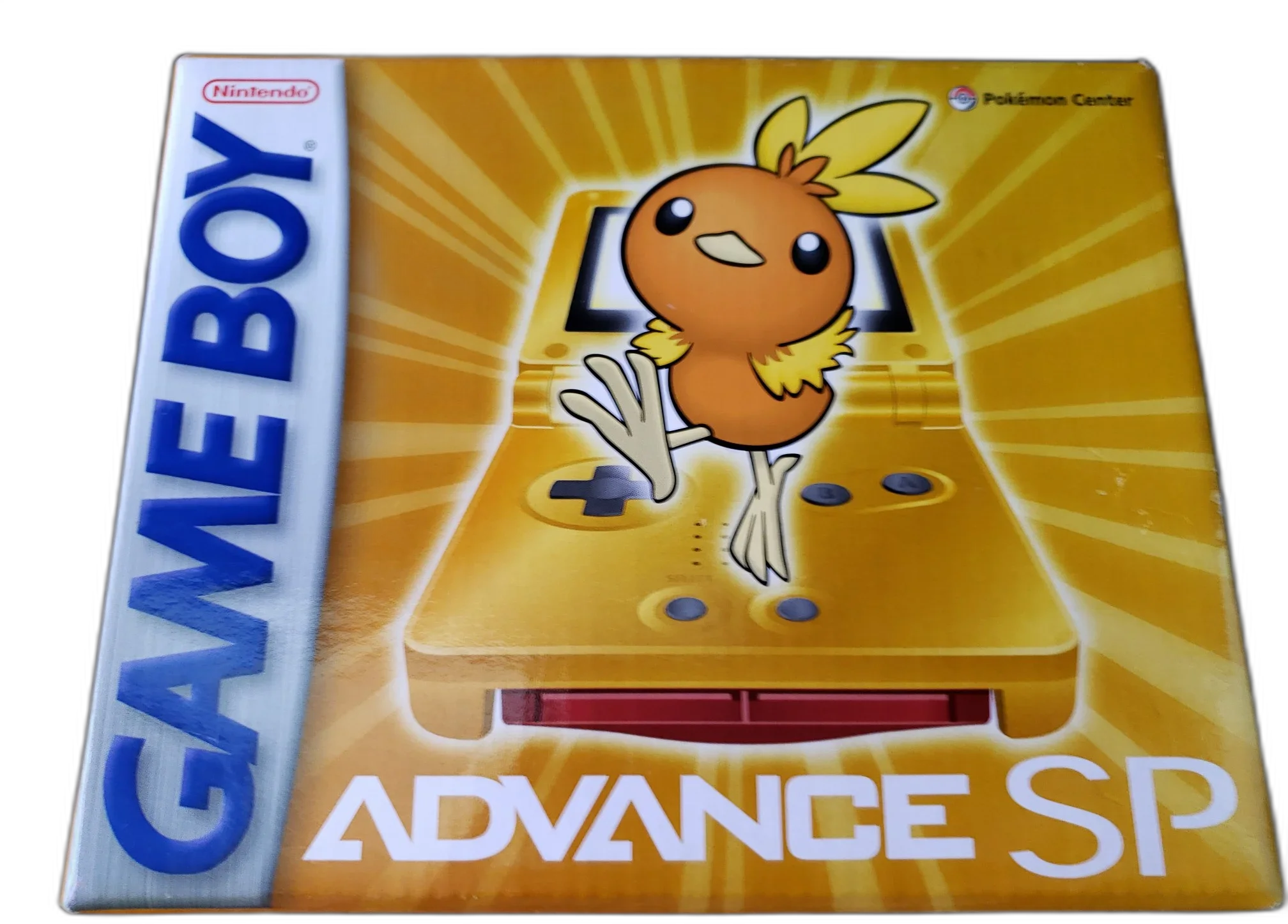  Nintendo Game Boy Advance SP Pokemon Center Torchic [US]