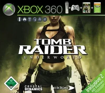 Microsoft Xbox 360 Tomb Raider Underworld Bundle