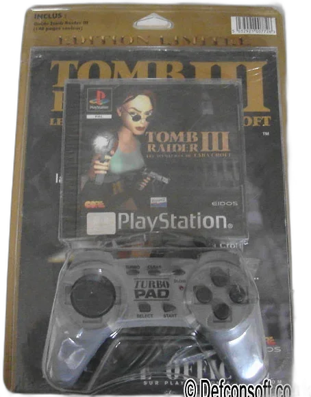  Eidos PlayStation Tomb Raider III Controller Bundle
