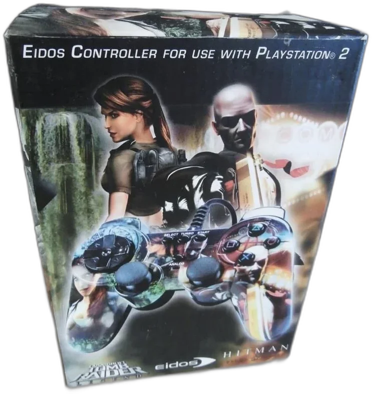  Eidos PlayStation 2 Tomb Raider Legend + Hitman Controller