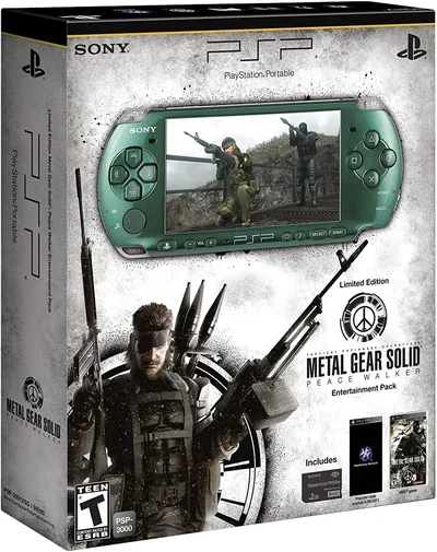 Sony PSP 3000 Metal Gear Solid Console