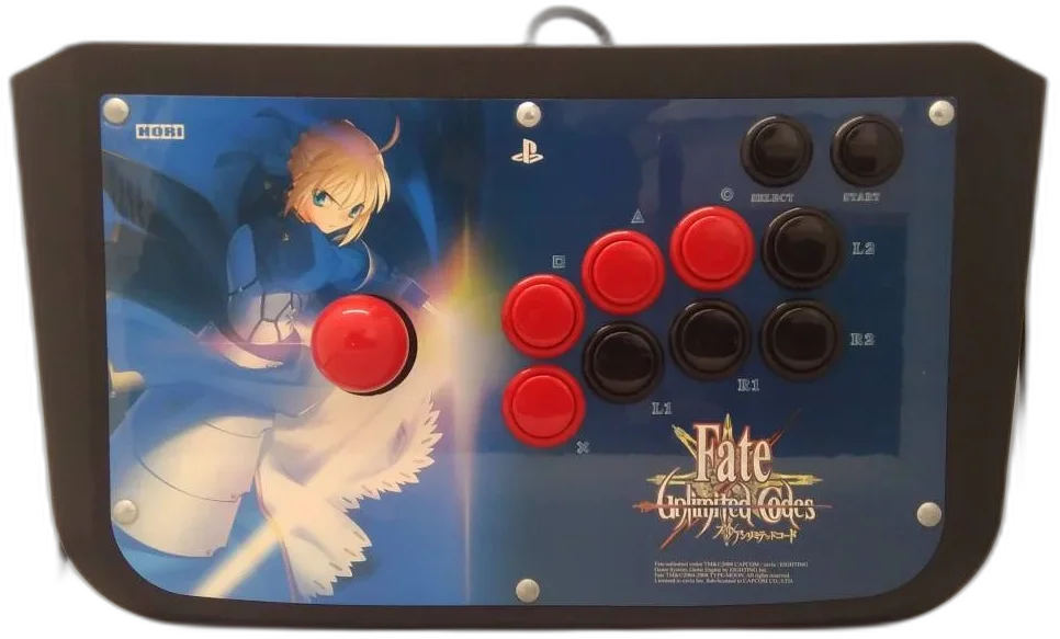  Hori Playstation 2 Fate Unlimited Codes Fighting Stick