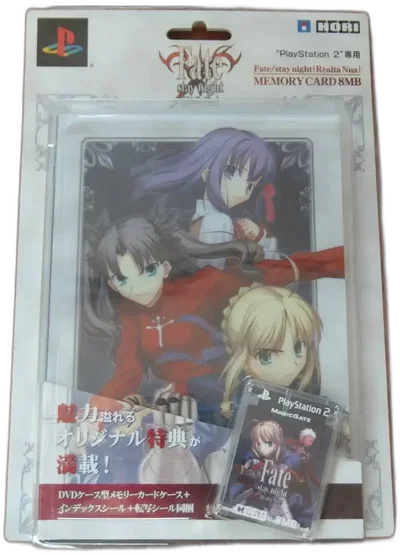 Hori PlayStation 2 Fate Stay Night Memory Card Pack