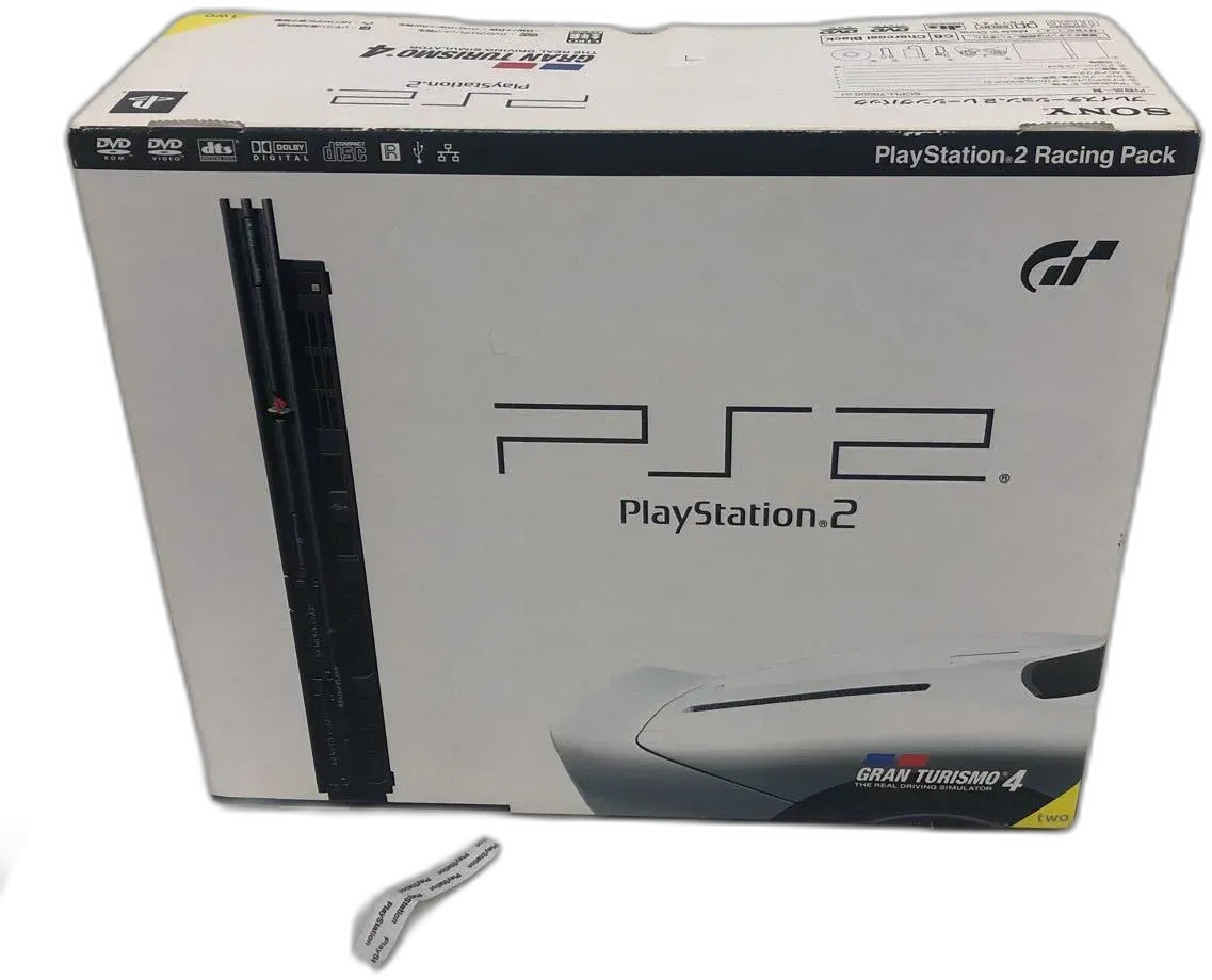 PlayStation 2 Black PS2 Player Pak