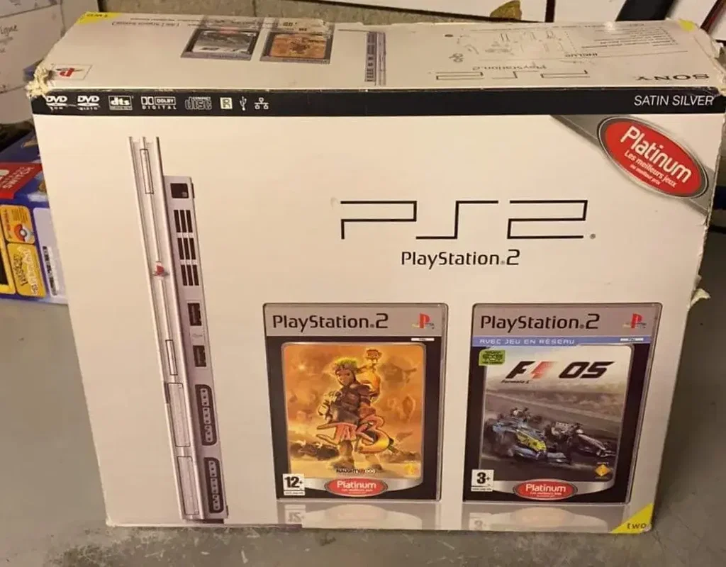 PlayStation2とPlayStation3のセット Consolevariations - Sony PlayStation 2 Slim Silver Jak 3 + F1 05