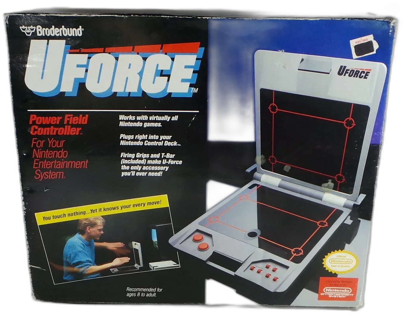  Broderbund NES U-Force Power Field Controller