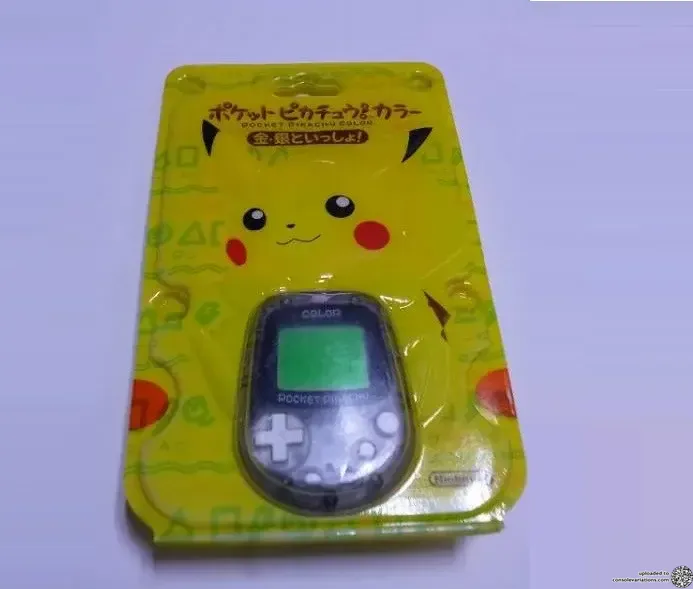 Nintendo Pocket Pikachu Colorピカチュウ　カラー Consolevariations - Nintendo Pocket Pikachu Color [JP