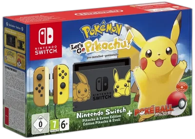 Nintendo Switch Pokemon Let's go Pikachu Console [EU]